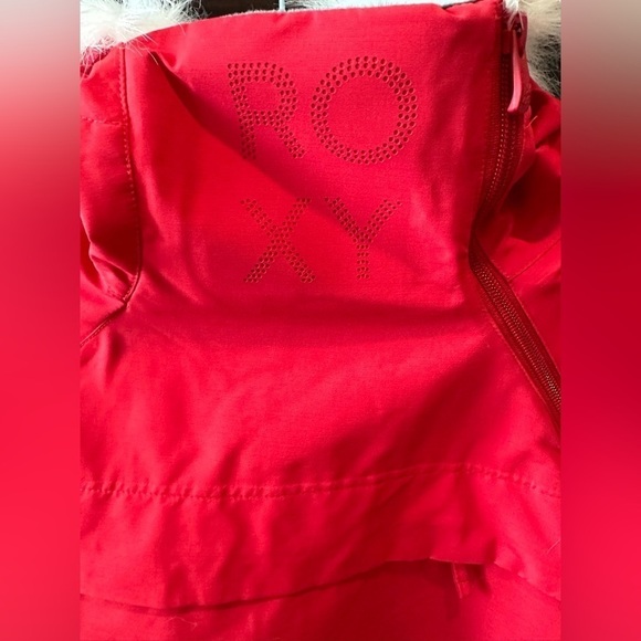 NWT ROXY RED PULLOVER SKI/BOARD JACKET SIZE LARGE - Picture 14 of 15